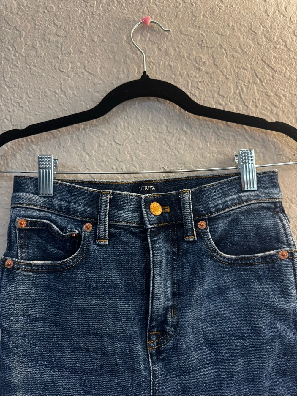 J.Crew Classic Vintage High Rise Skinny Jeans Size 25 Medium Wash